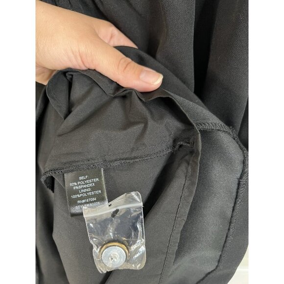Pomander Place Tuckernuck Dress XL Black Arnelle Dress Classic Black Preppy NEW - Picture 10 of 16